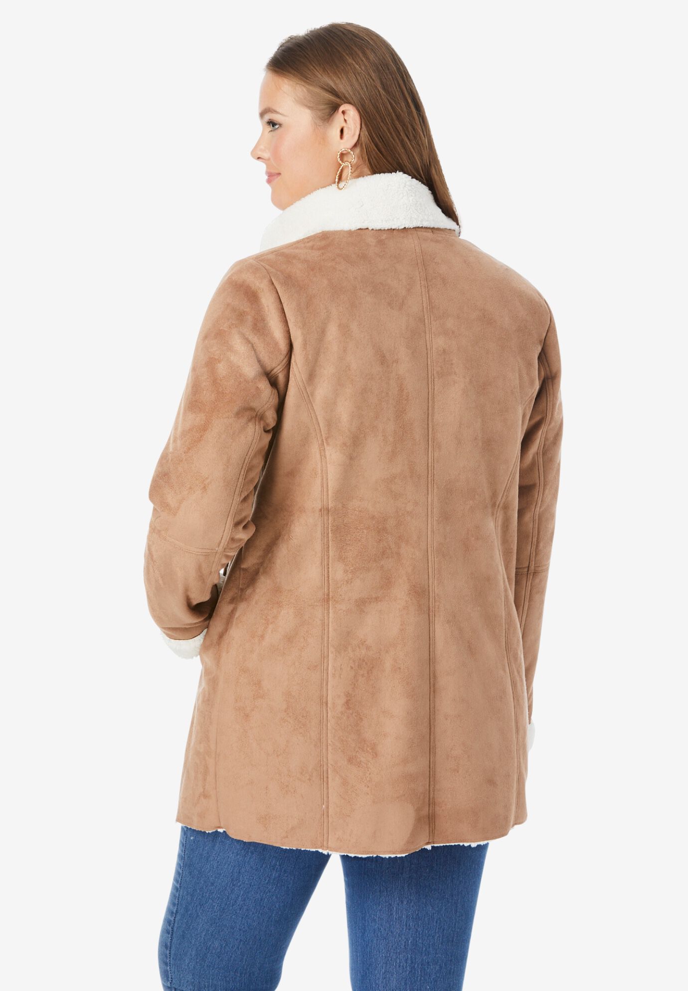 acne studios velocite shearling jacket