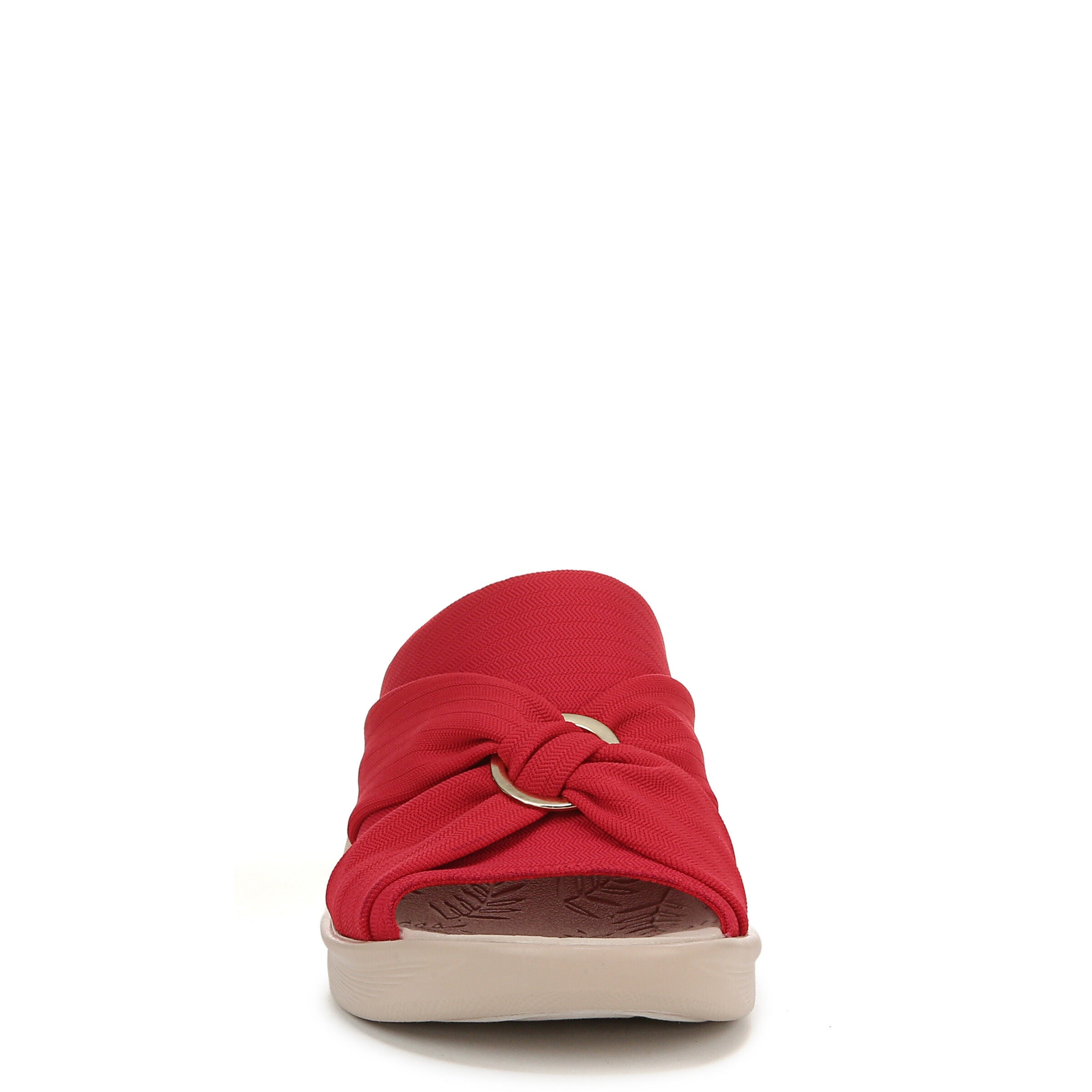 Serenade Slide Sandal, FIRE RED, alternate image number 4