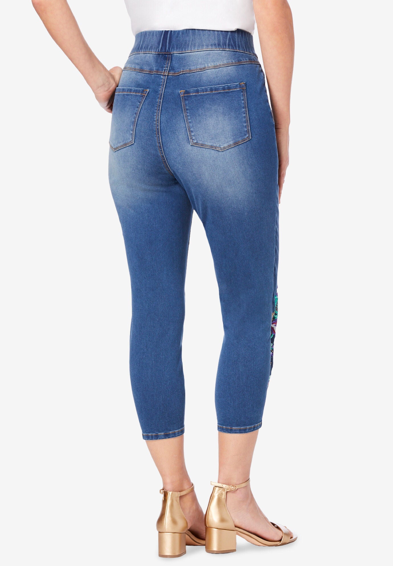 gap jean capris