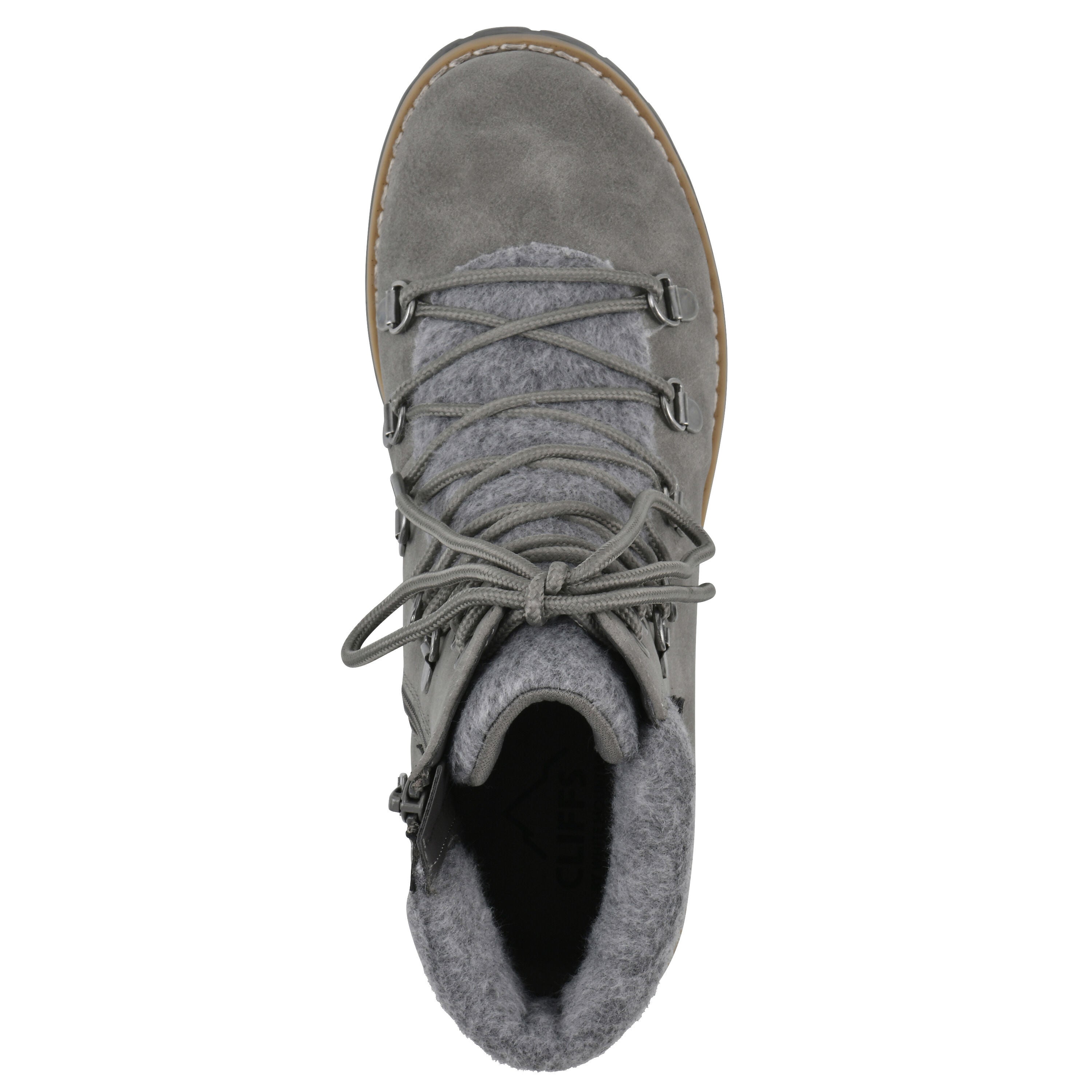 Pioneer Lace-Up Bootie, GREY NUBUCK, alternate image number 4