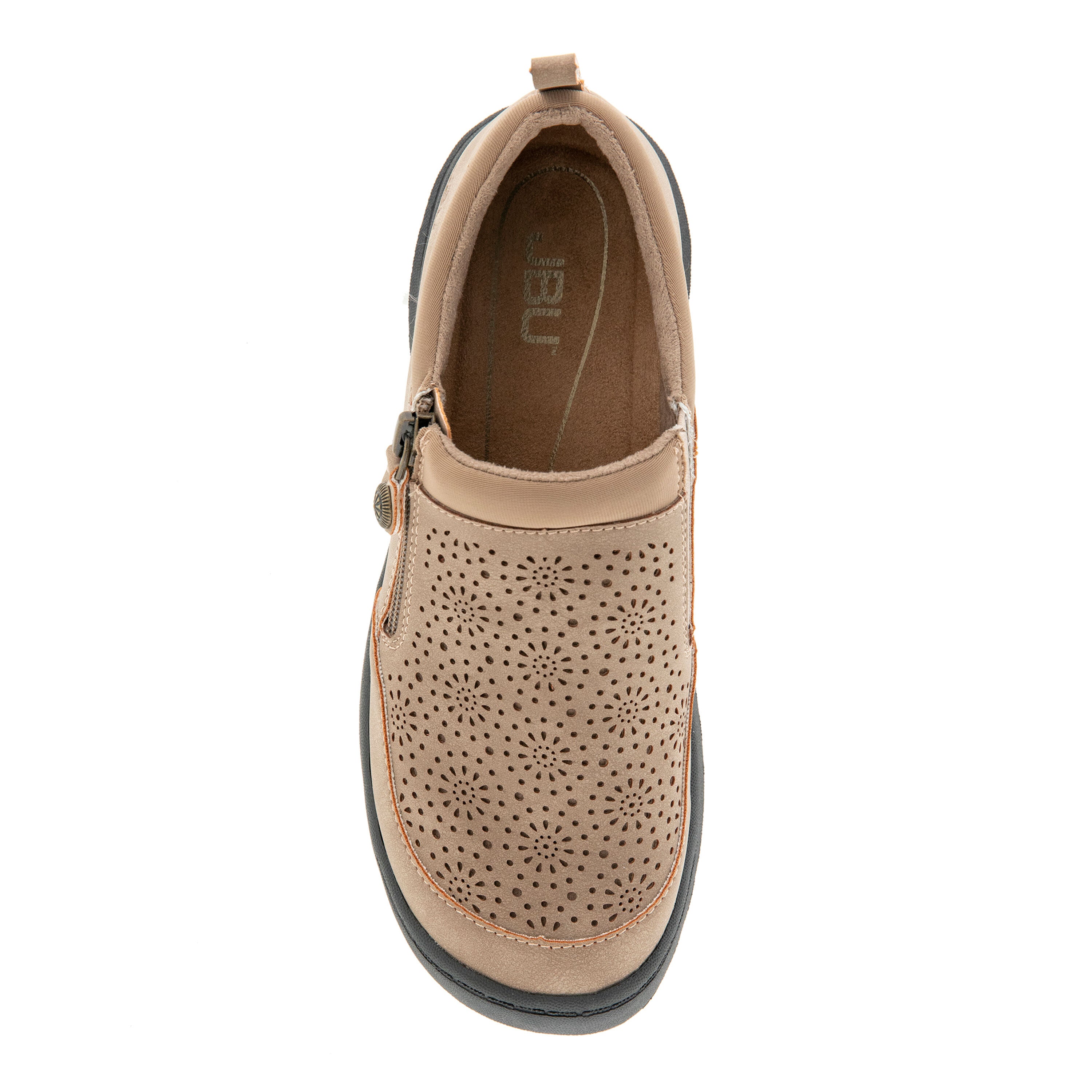 Avery Closed Casual Flat, TAUPE, alternate image number 4
