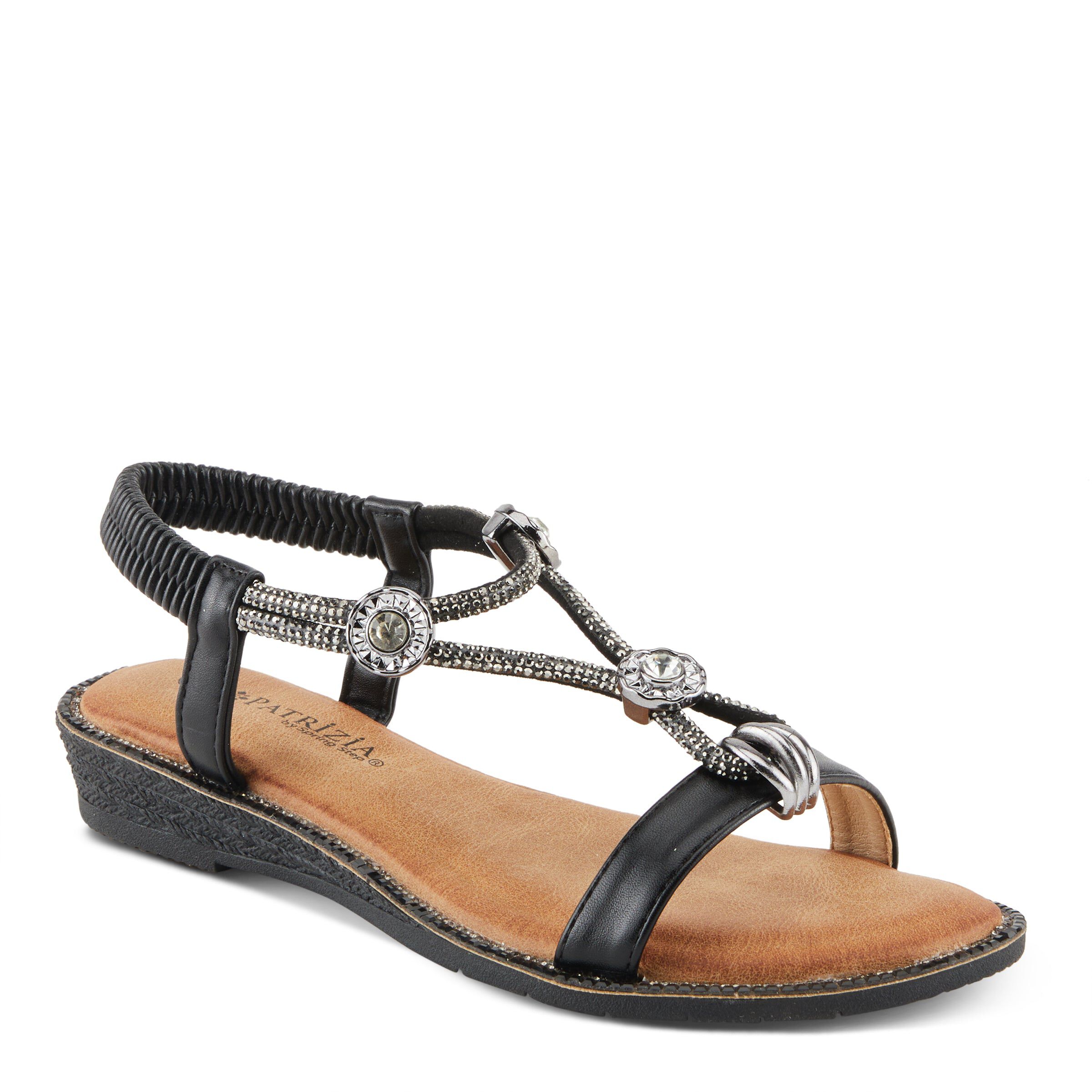 Charmer Flat Sandal, BLACK, hi-res image number 0
