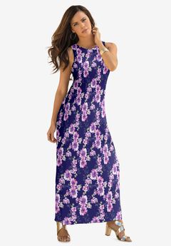 Ultrasmooth® Fabric Sleeveless Maxi Dress