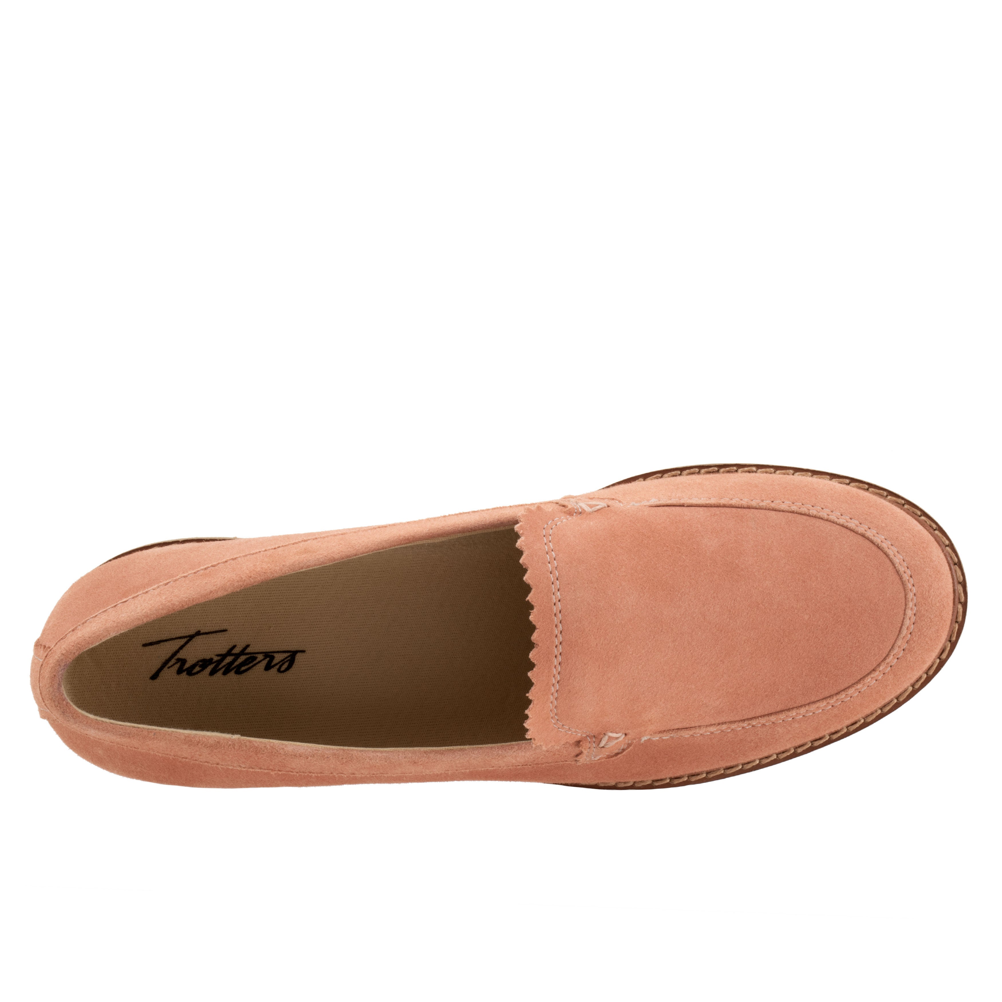 Fayth Flat, PALE PINK SUEDE, alternate image number 3