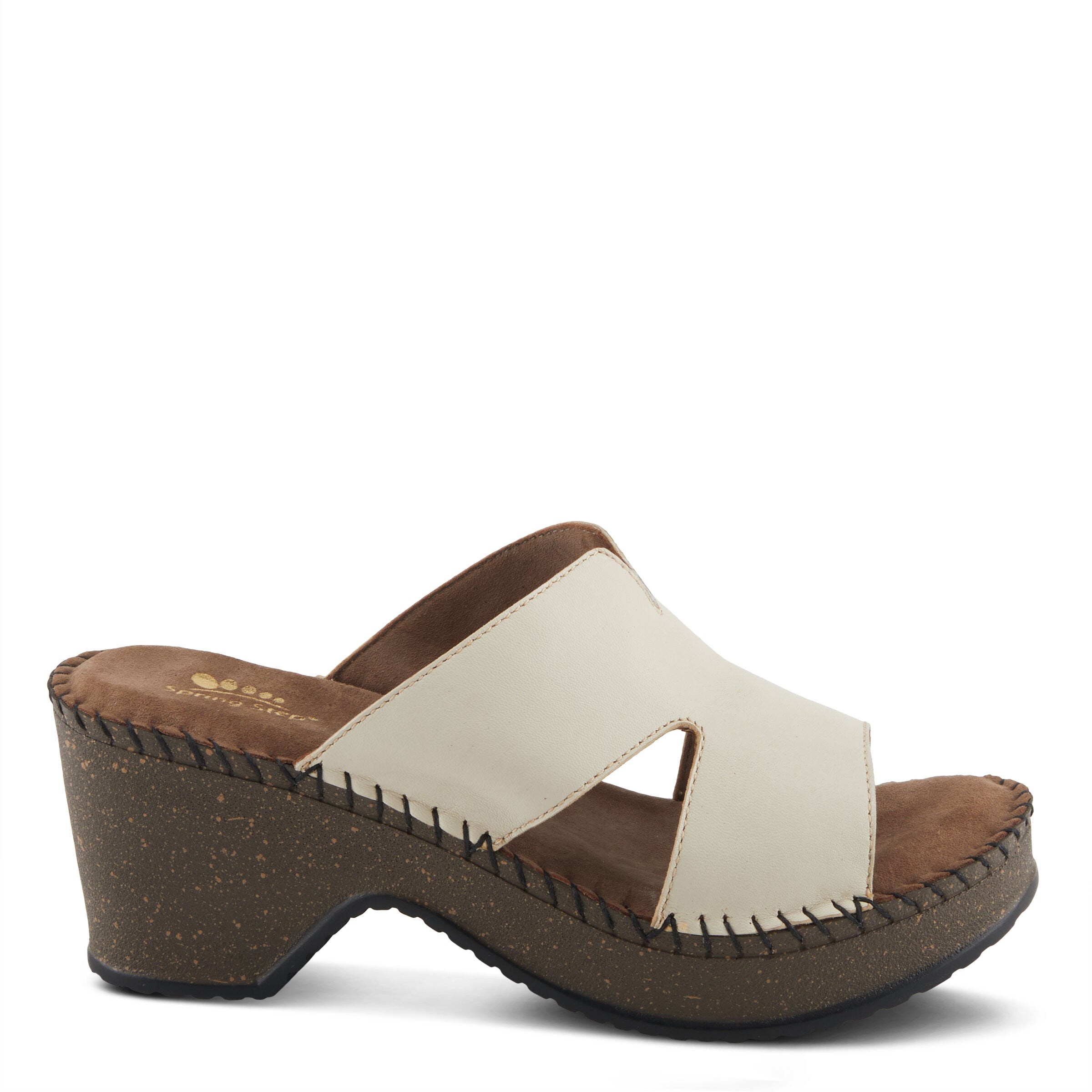 Deltana-Smooth Sandal, BONE, alternate image number 5