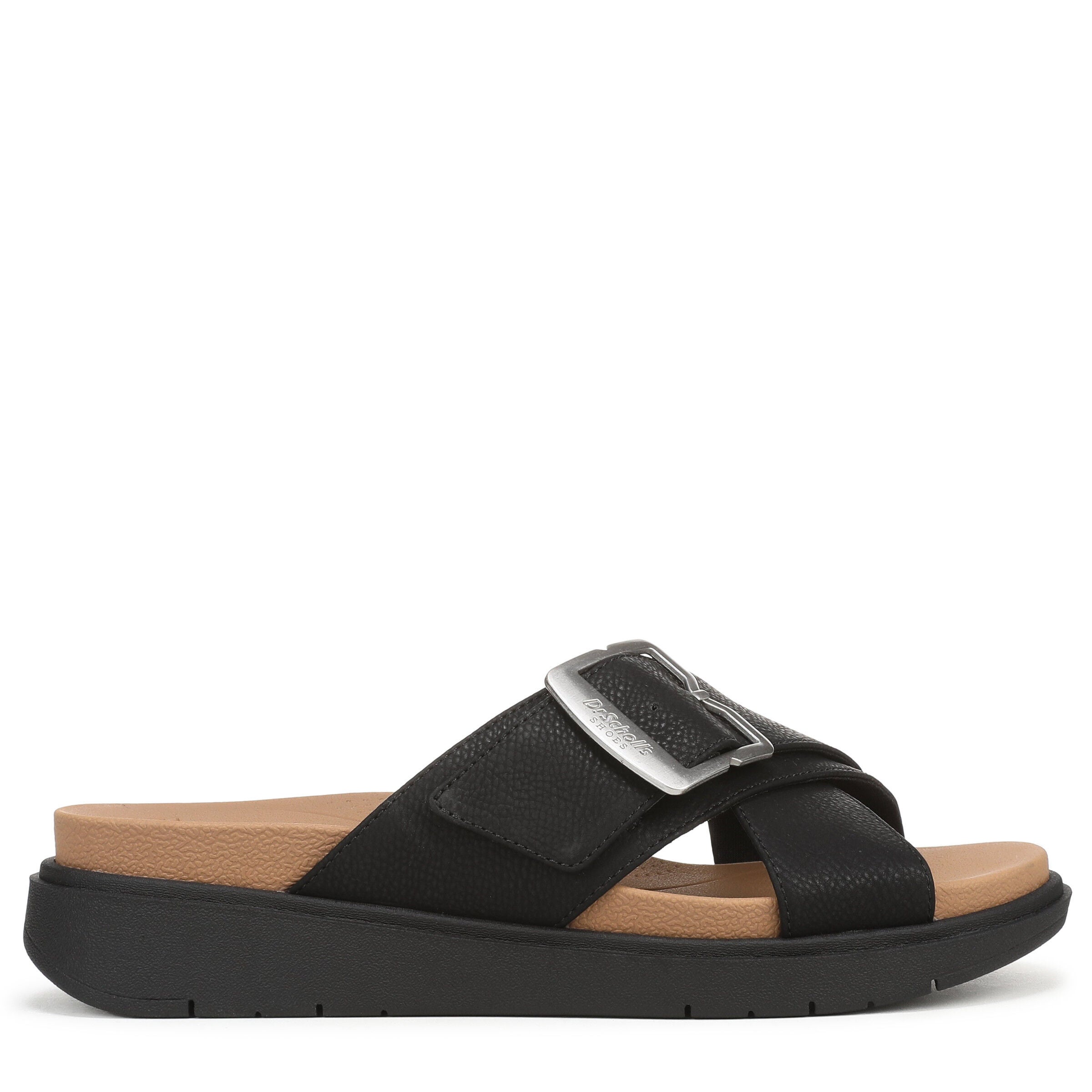 Piper Slide Sandal, BLACK, alternate image number 3