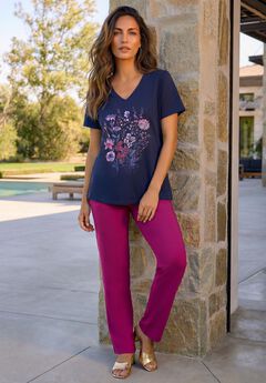 Plus Size Ultimate Short Sleeve Swing Tee