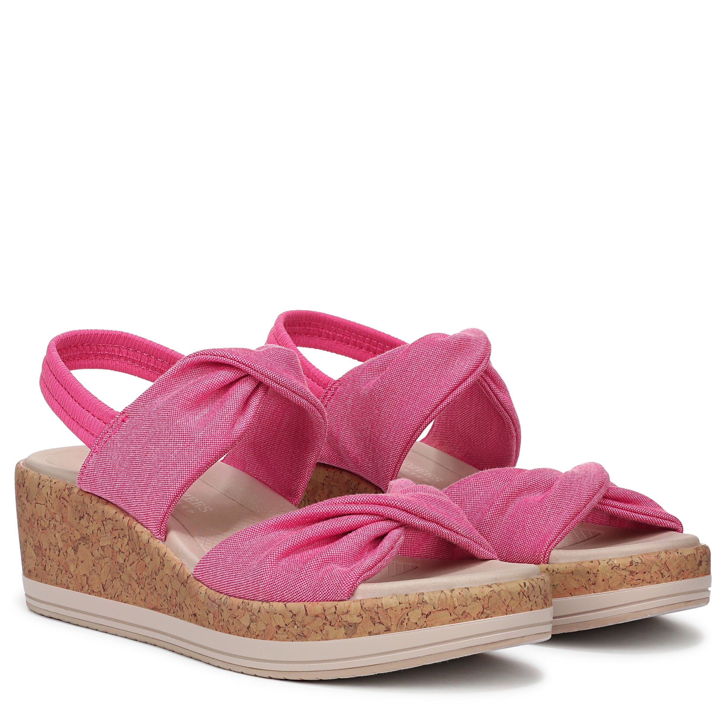 Riley Slingback Wedge Sandal, FRENCH PINK, alternate image number 2