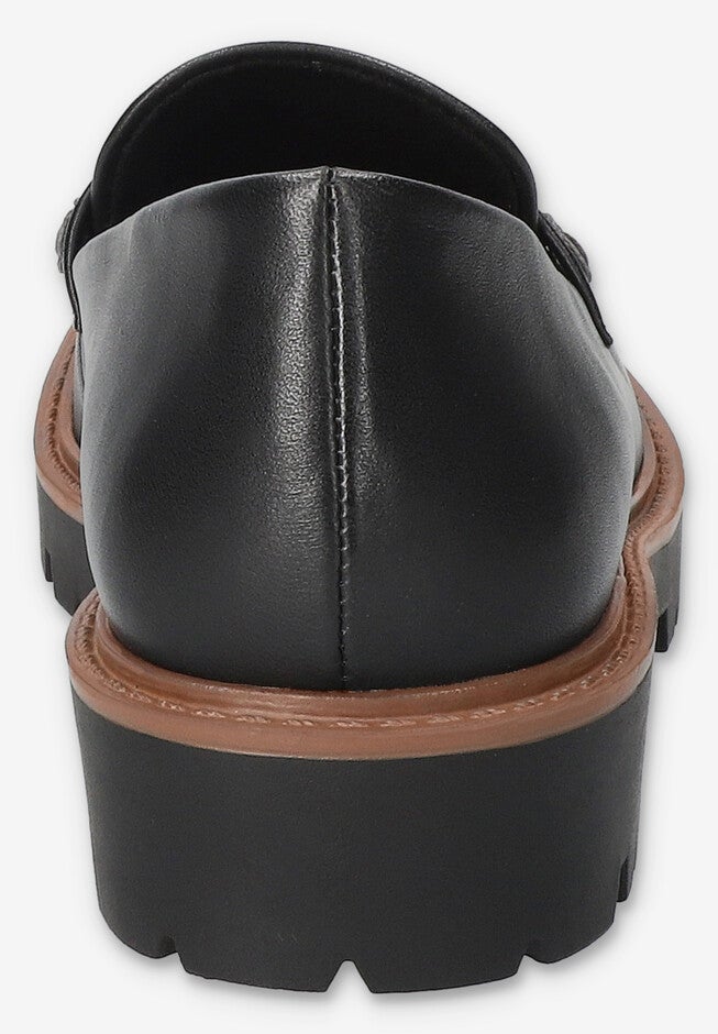 Avalon Loafer, BLACK LEATHER, on-hover image number 1