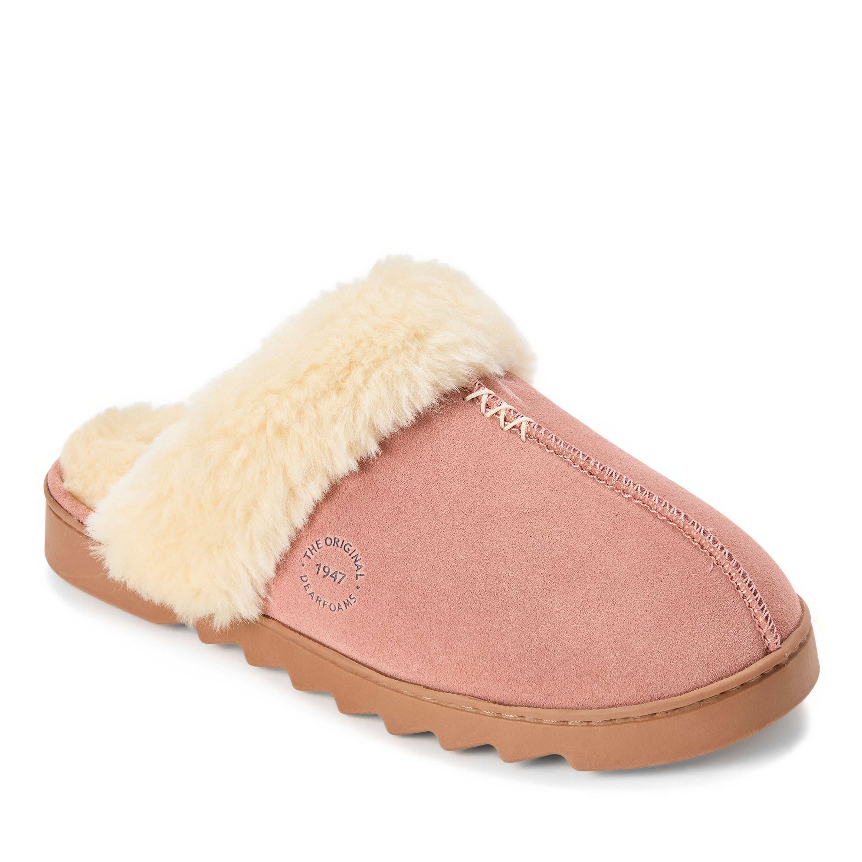 Helena Genuine Suede Scuff