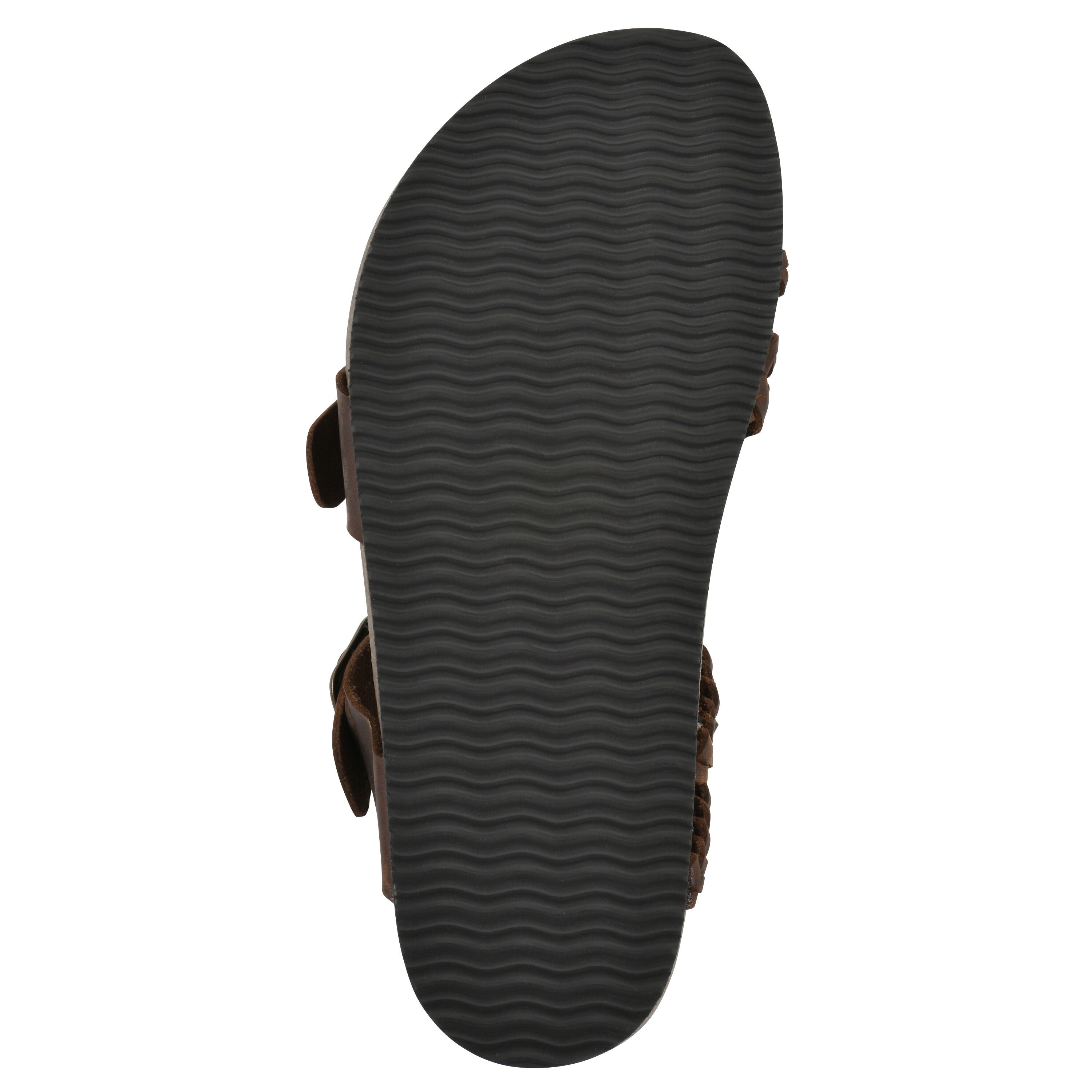 Haziest Footbeds Sandal, BROWN LEATHER, alternate image number 5