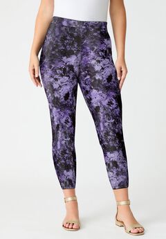 Plus Size Essential Stretch Capri Legging