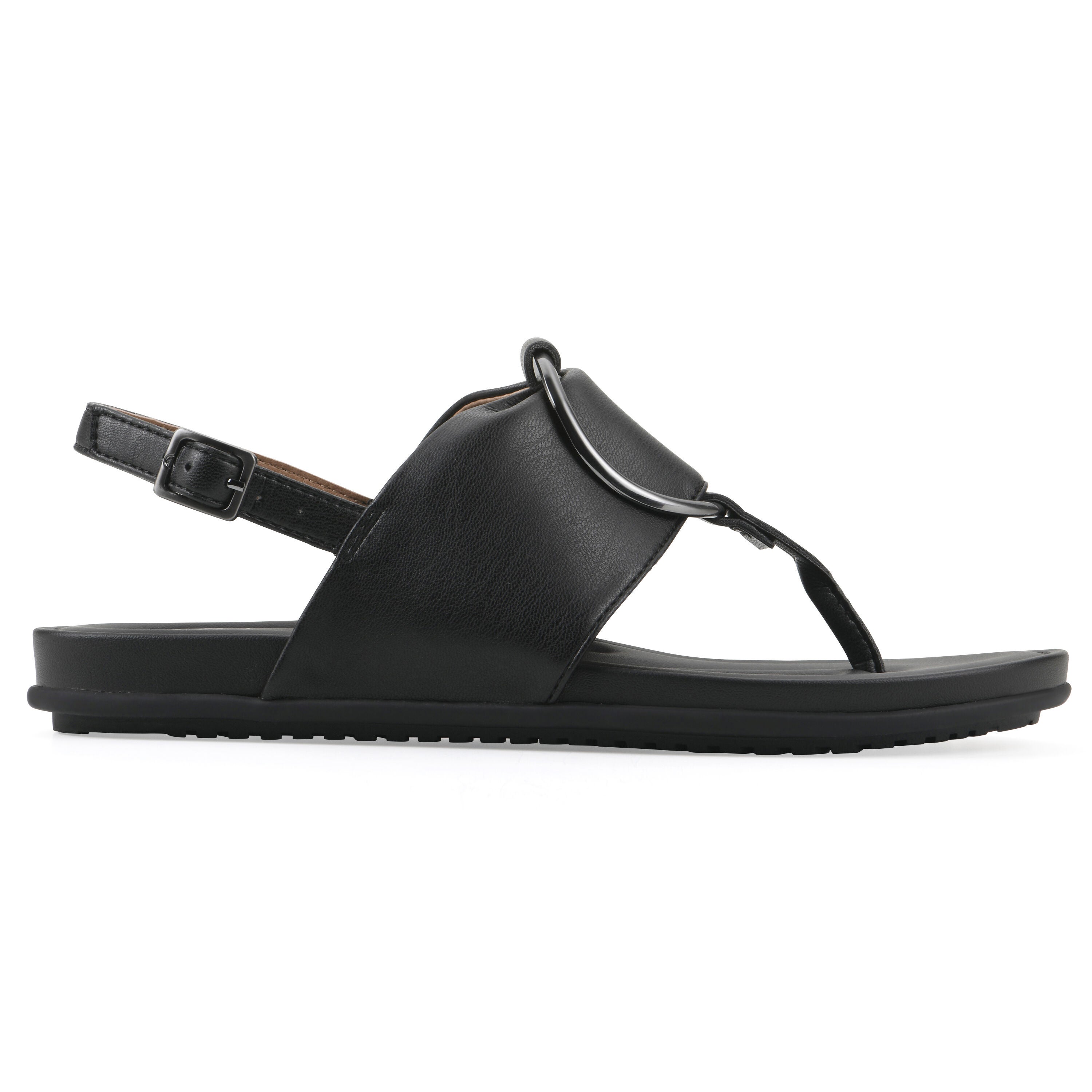 Alicorn Slingback Sandal, BLACK WITH BLACK, alternate image number 2