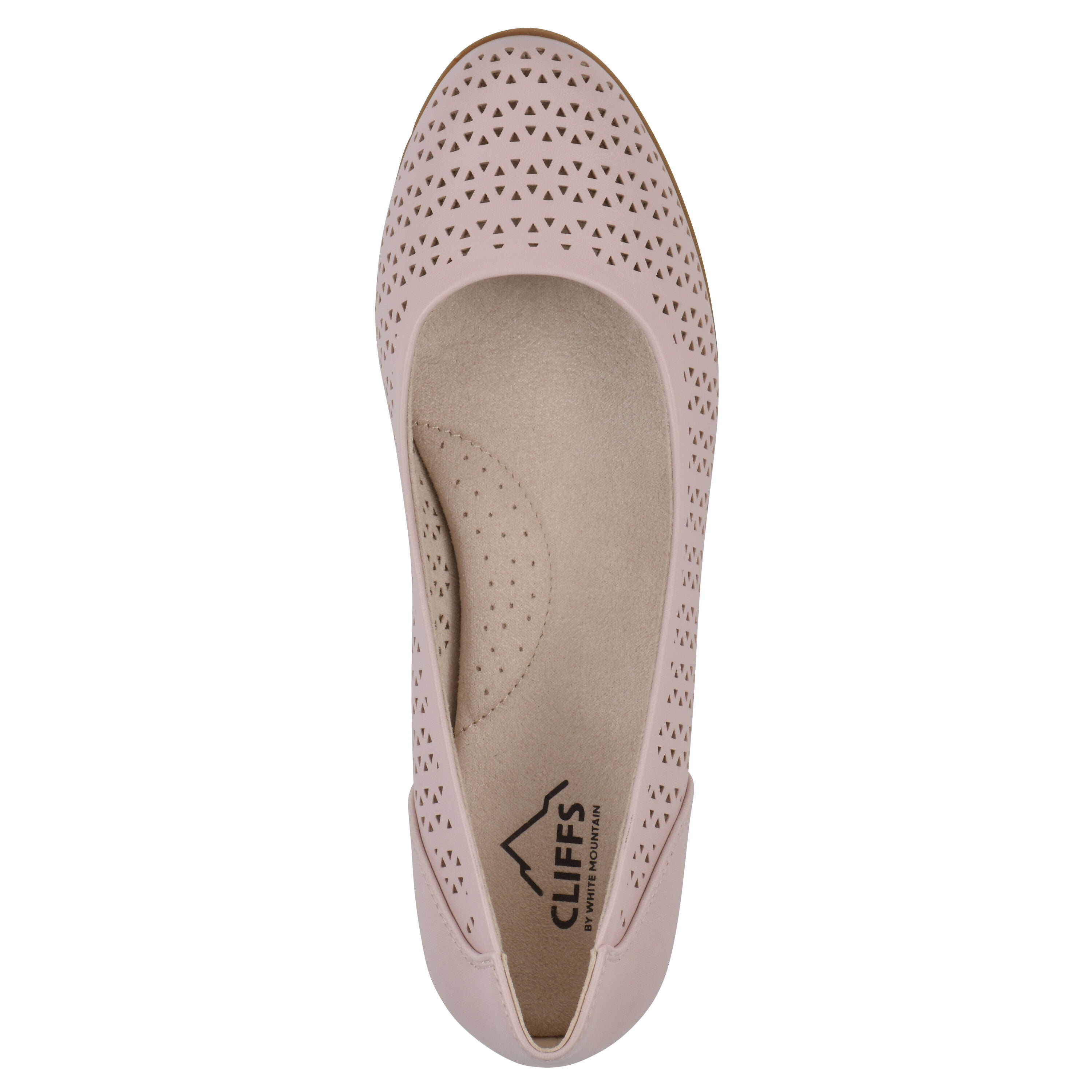 Cindy Ballet Flat, PALE PINK SMOOT, alternate image number 4