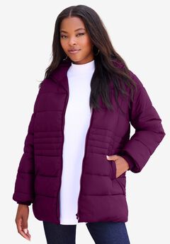 Quilted Lightweight Puffer Jacket