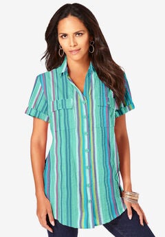 Seersucker Big Shirt