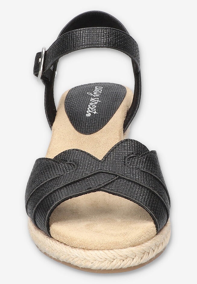 Miramar Espadrille Wedge Sandal, BLACK, on-hover image number null