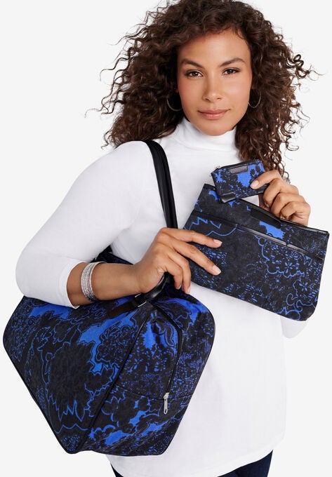 3-Piece Travel Set, VIVID BLUE LACE, hi-res image number null
