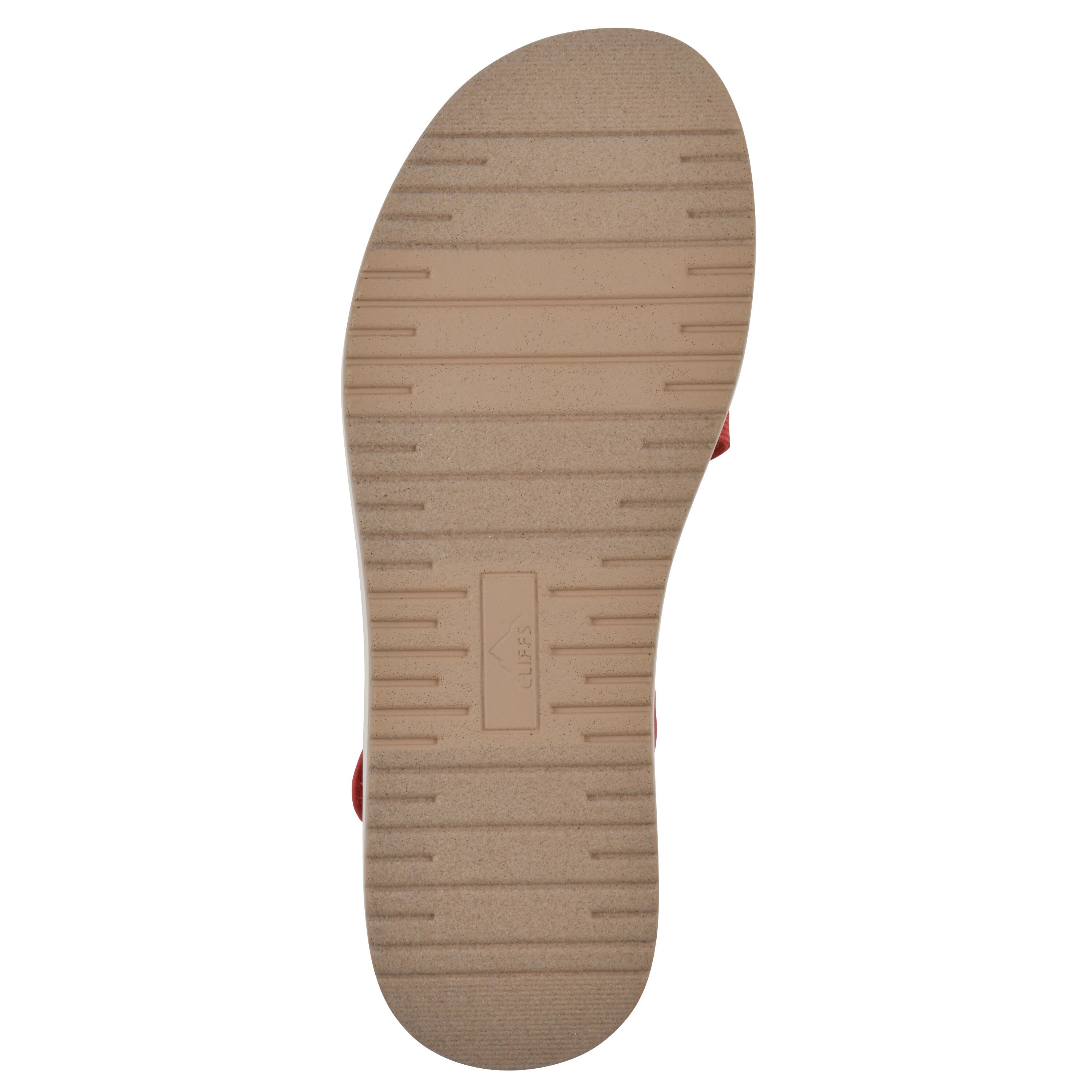 Hapford Athleisure Sandal, RED NUBUCK, alternate image number 5