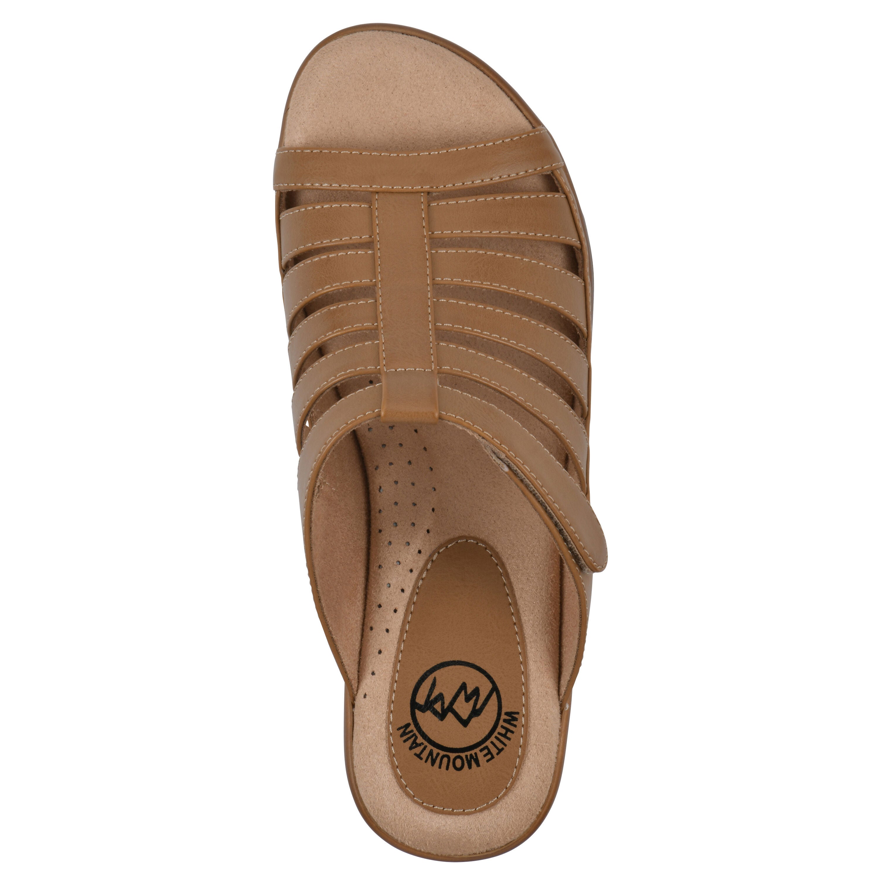 Valencia Slip-On Clog Sandal, NATURAL SMOOTH, alternate image number 4
