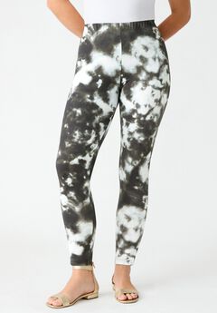 Plus Size Ankle Length Essential Stretch Legging