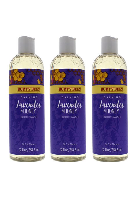 Calming Lavender And Honey Body Wash - Pack Of 3 -12 Oz Body Wash, O, hi-res image number null
