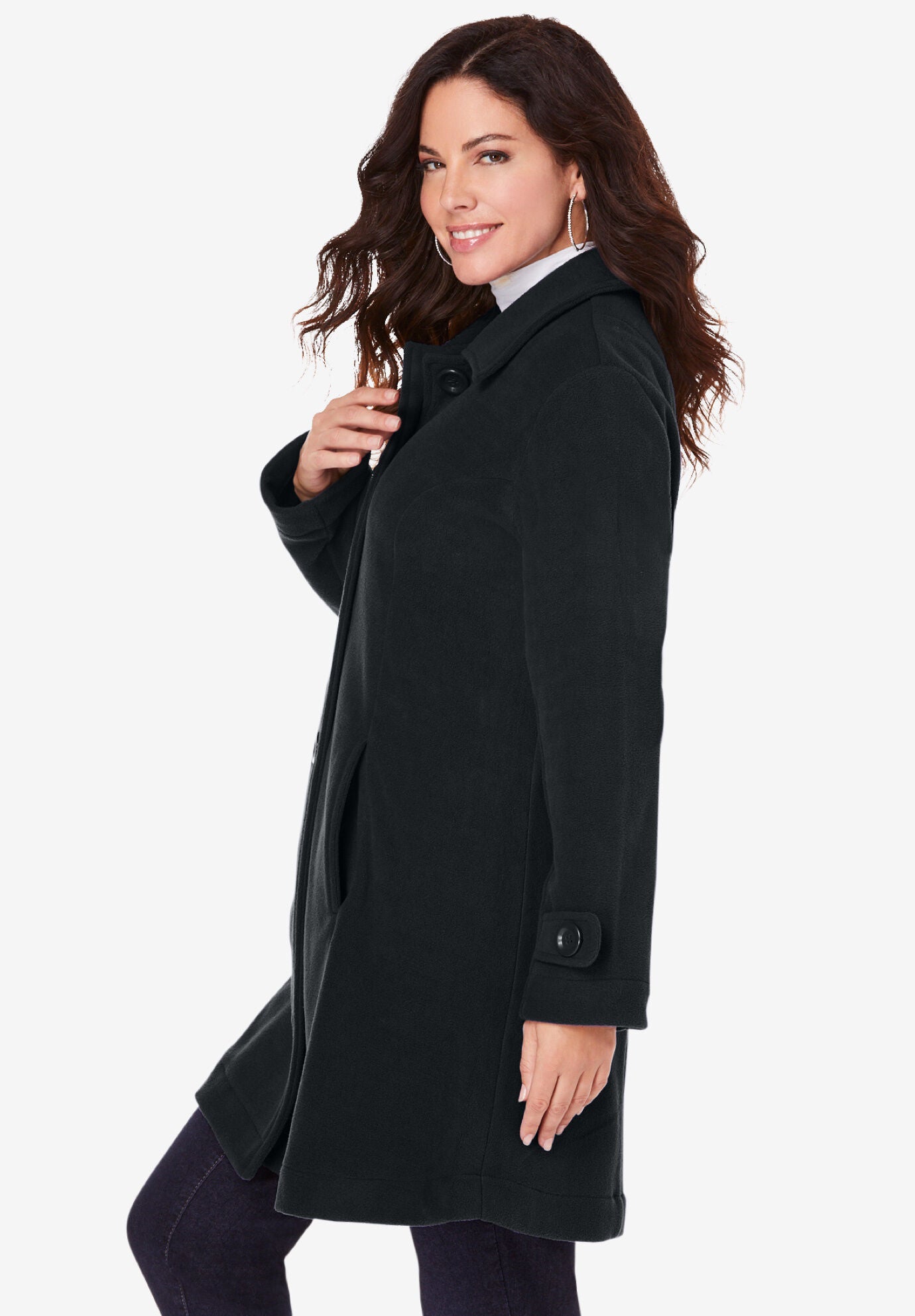 Romans plus on sale size winter coats