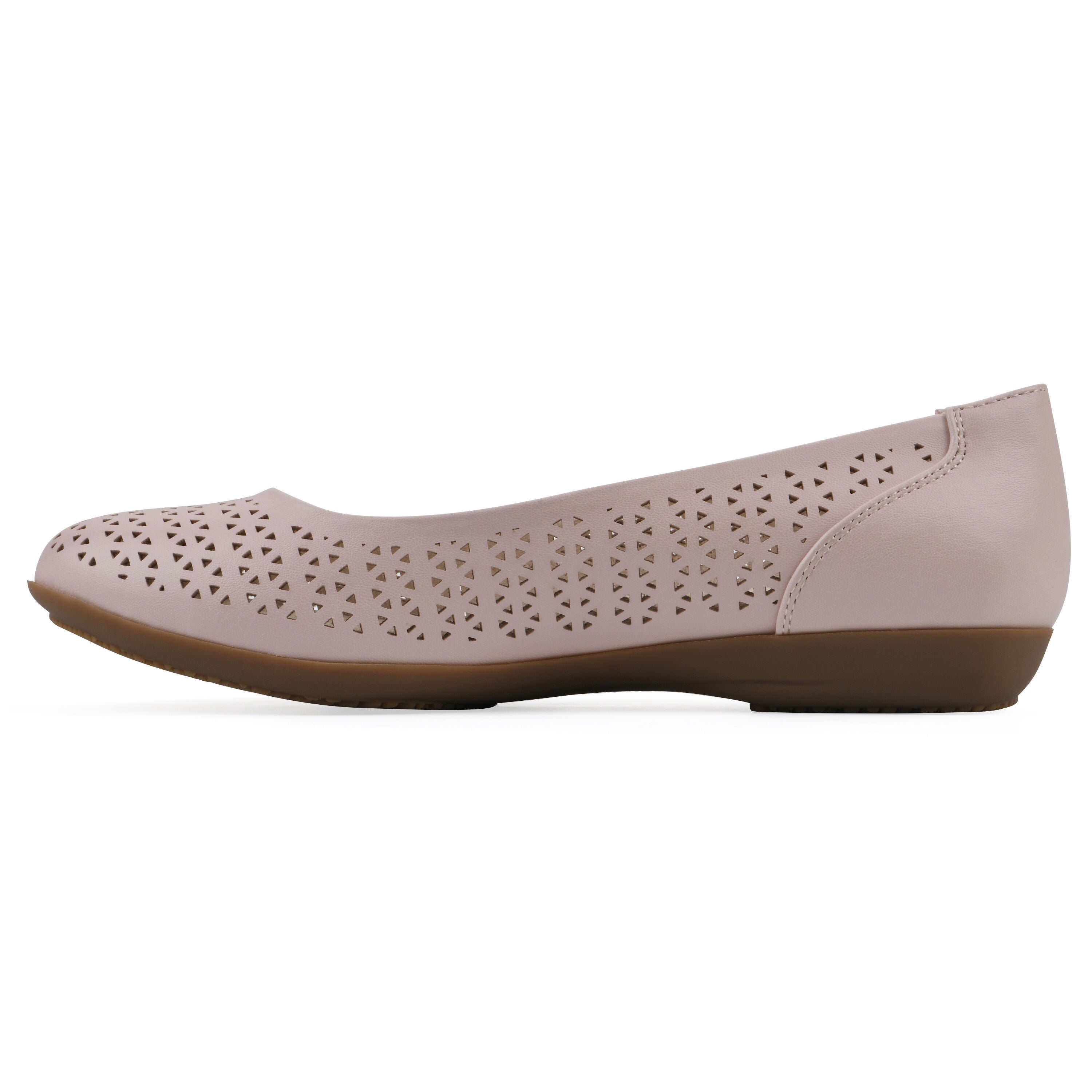 Cindy Ballet Flat, PALE PINK SMOOT, alternate image number 3