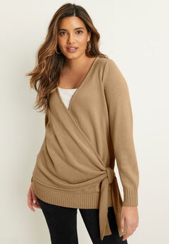 Plus Size Cotton Cardigans