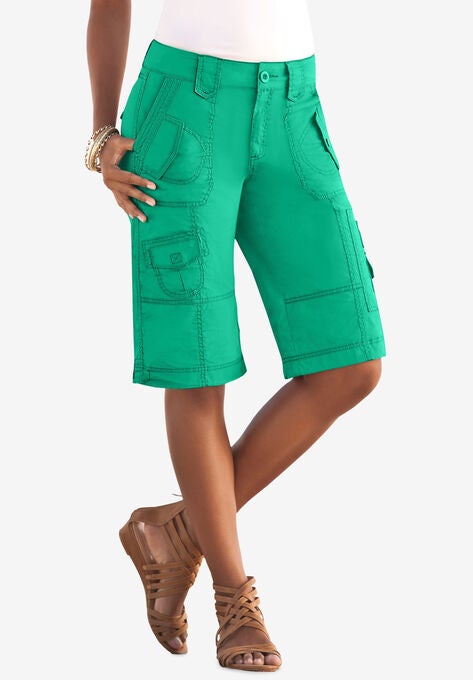 Cargo Shorts, TROPICAL EMERALD, hi-res image number null