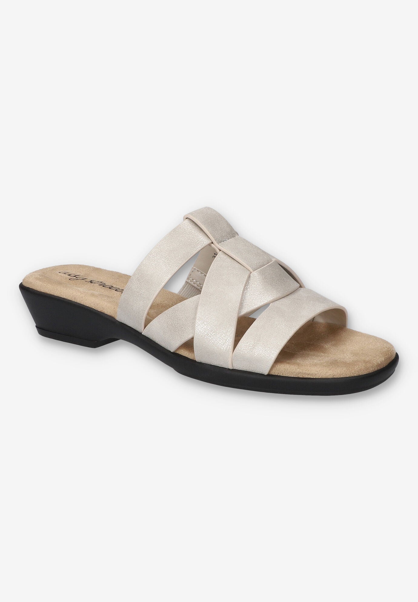 Lakeport Comfort Slide Sandal, SILVER, hi-res image number 0