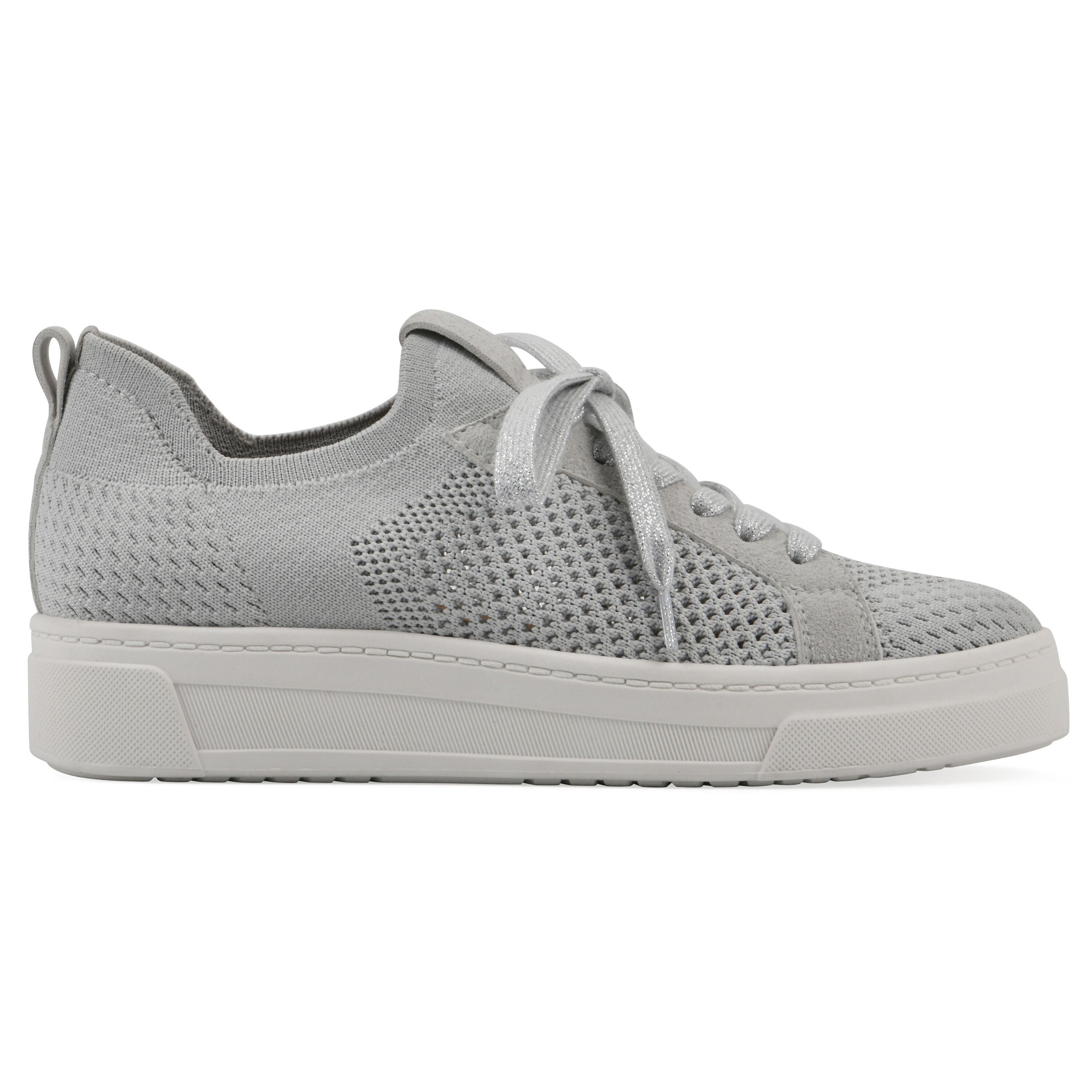 Uncut Slip On Sneaker, LIGHT GREY FABRIC, alternate image number 2