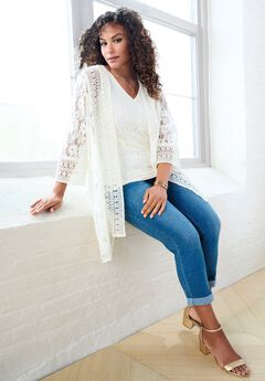 Lace Kimono Jacket