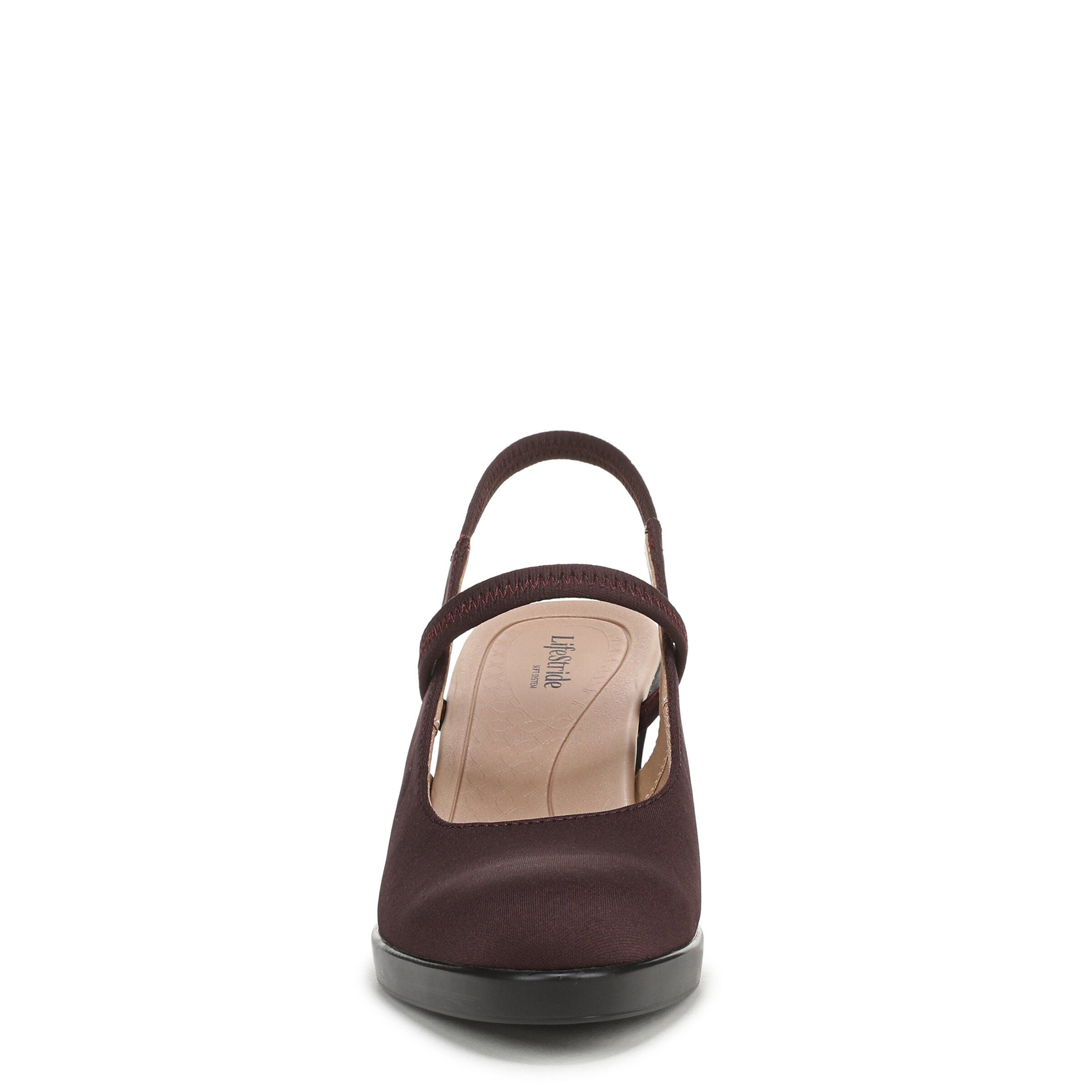 Evoke Slingback Pump, CHOCOLATE PLUM, alternate image number 4