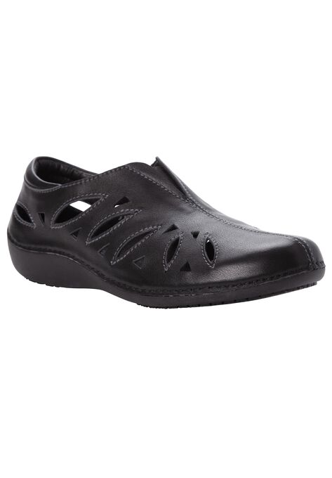 Cami Leather Slip-on , BLACK, hi-res image number null