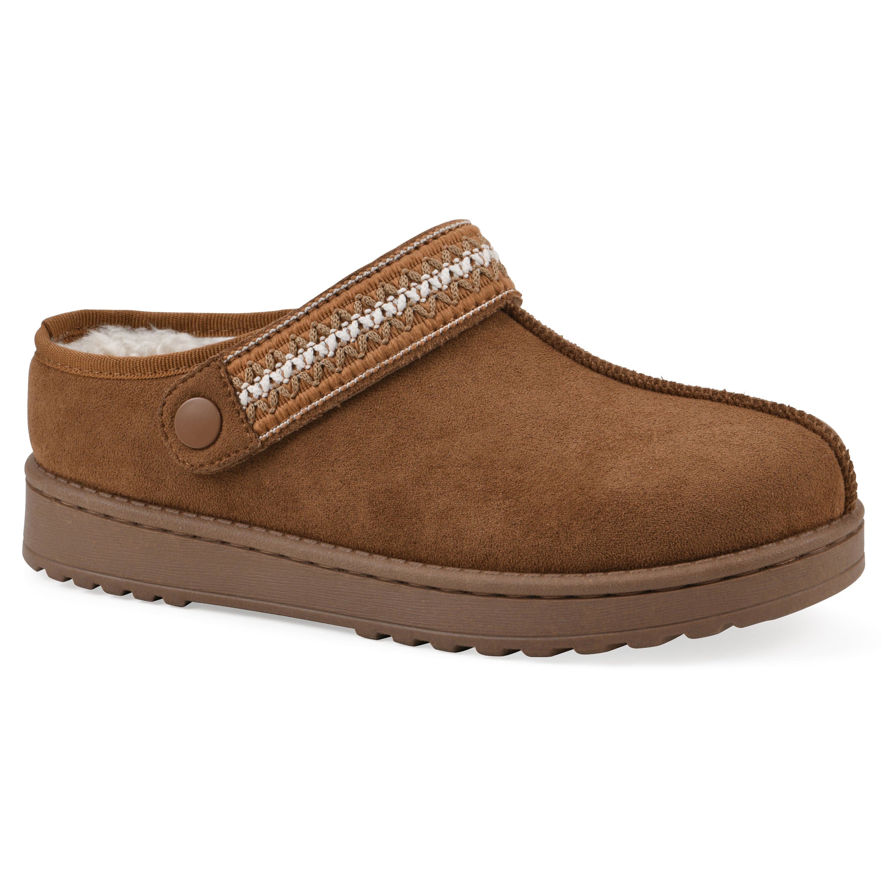 Incast Faux Fur-Lined Clog