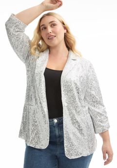 Sequin Blazer