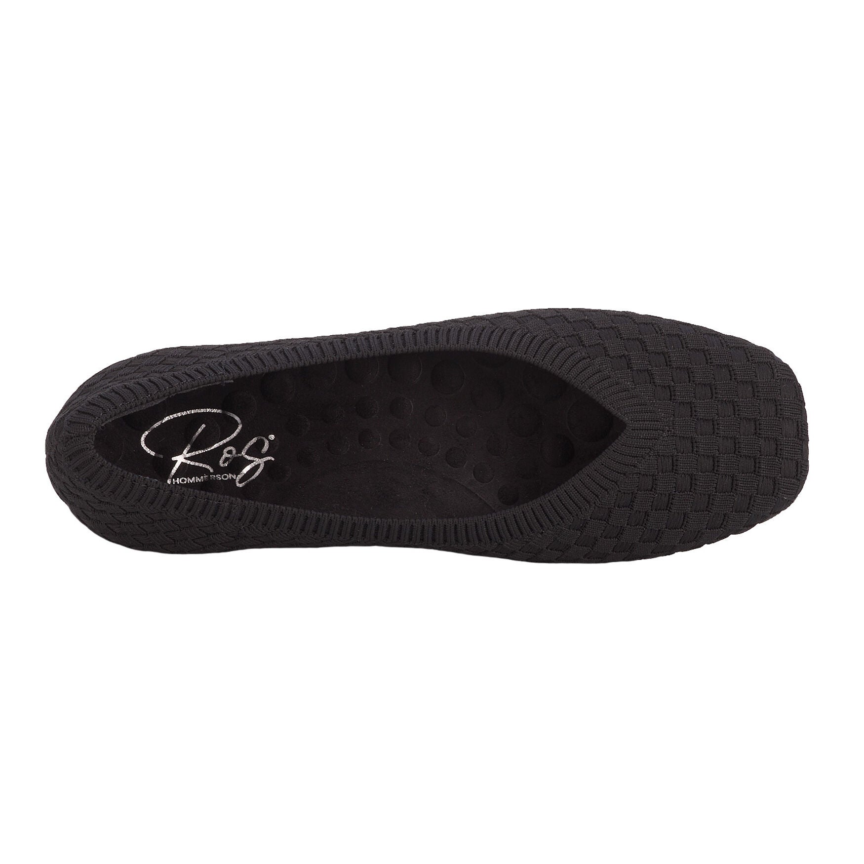 Niki Stretch Knit Flat, BLACK, alternate image number 5