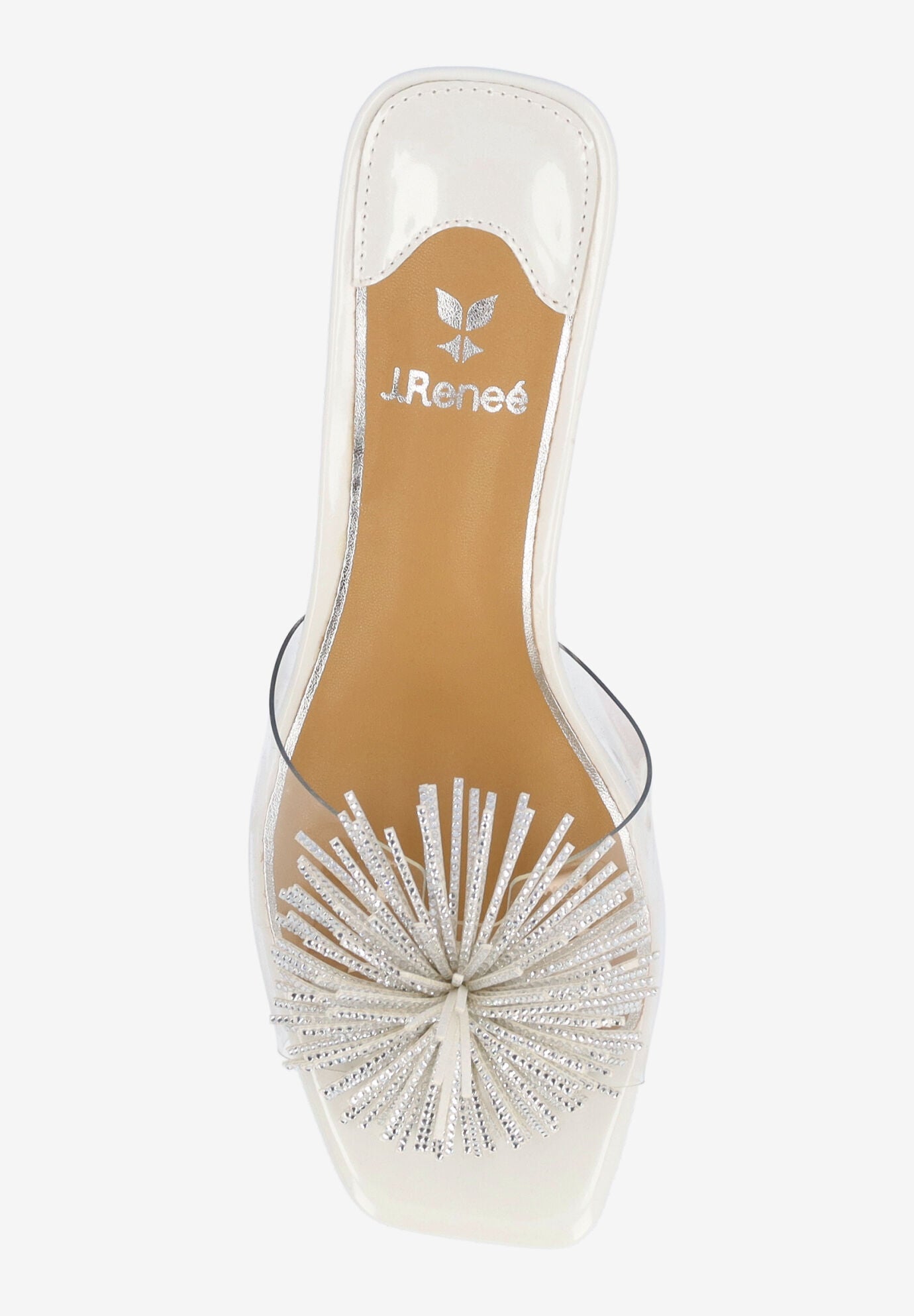 Ozara Slip-On Sandal, CLEAR WHITE, alternate image number 2