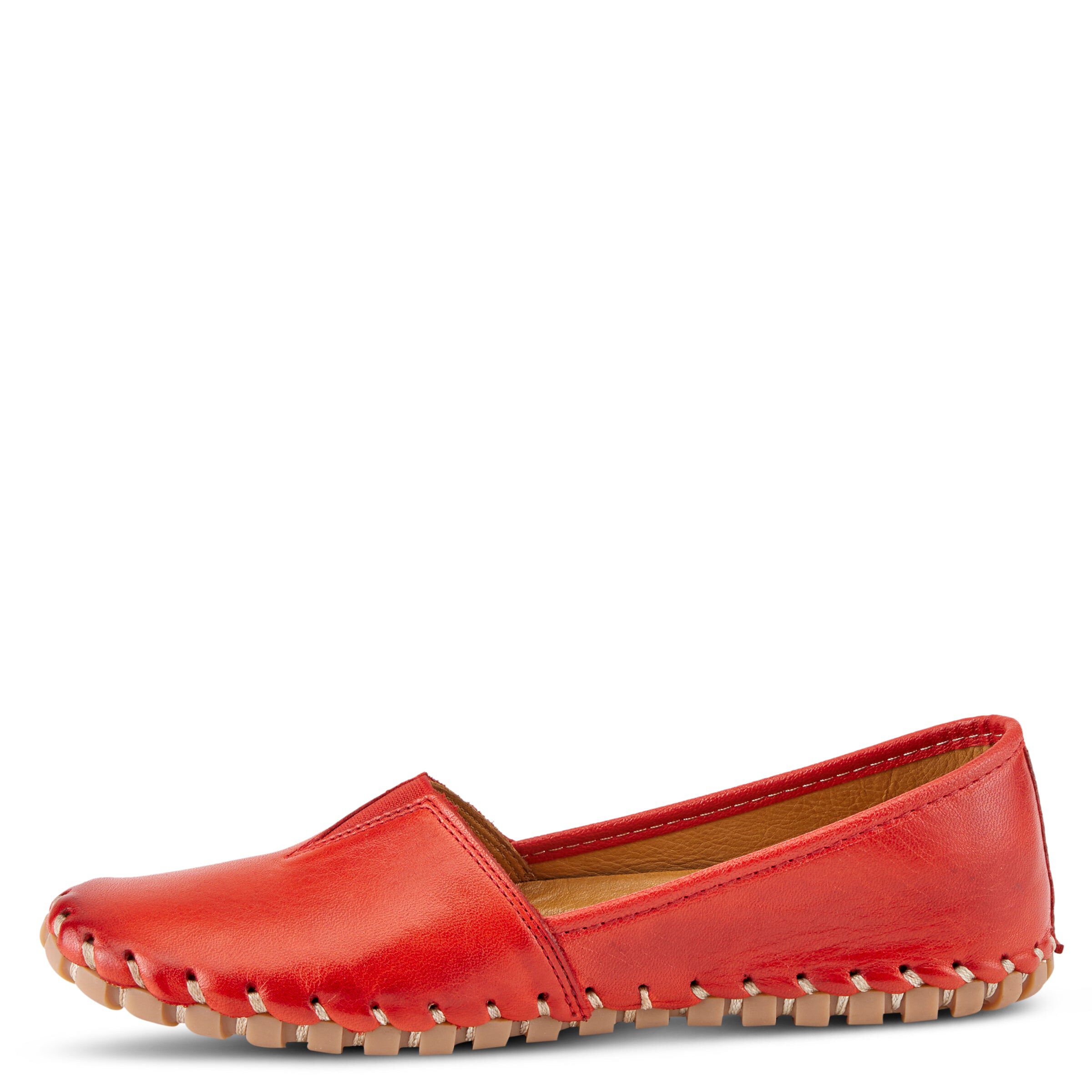 Kathaleta Flat Shoes, RED, alternate image number 2