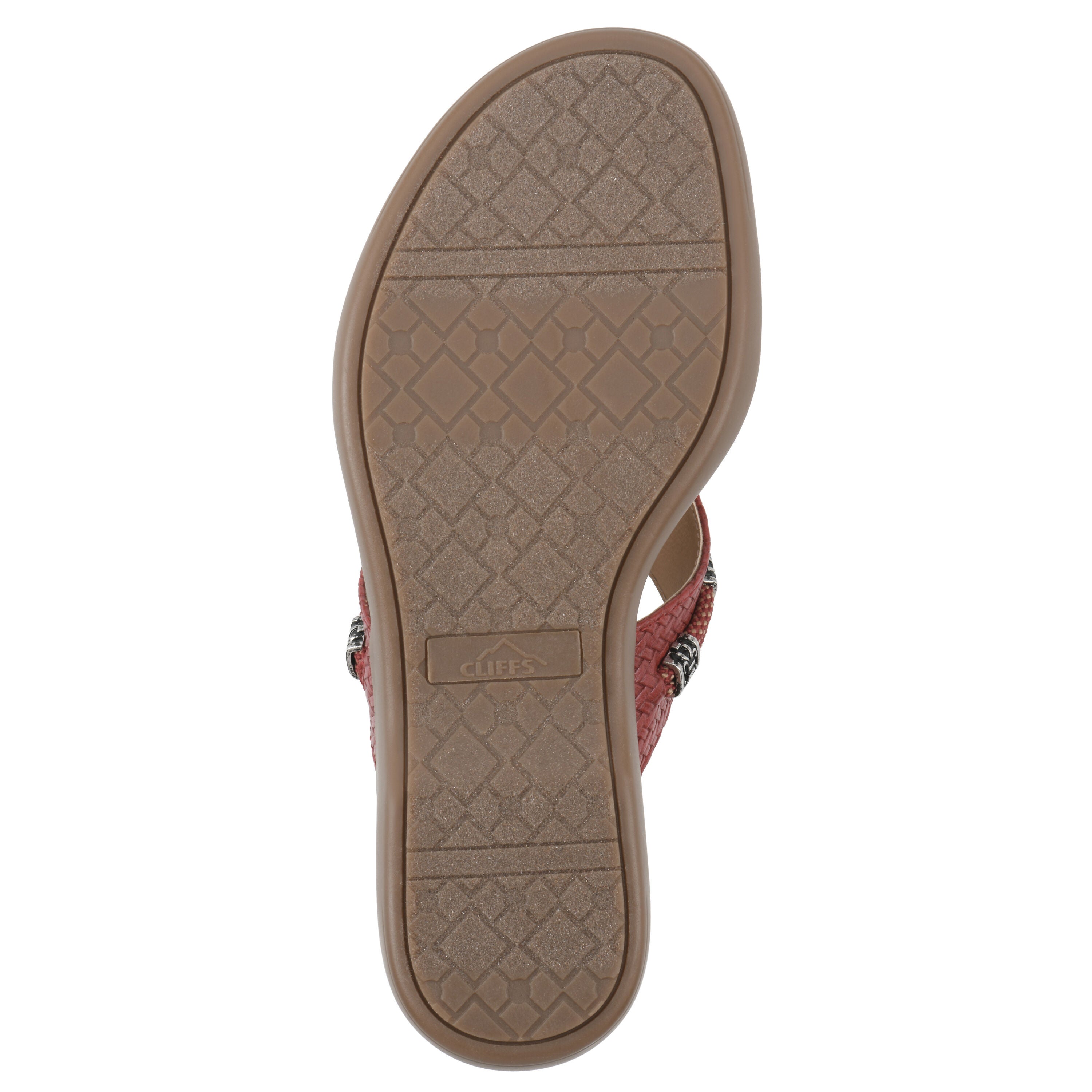 Bainah Thong Sandal, RED WOVEN, alternate image number 5