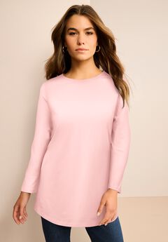 Plus Size Cotton Relaxed Fit Sleep Shirts