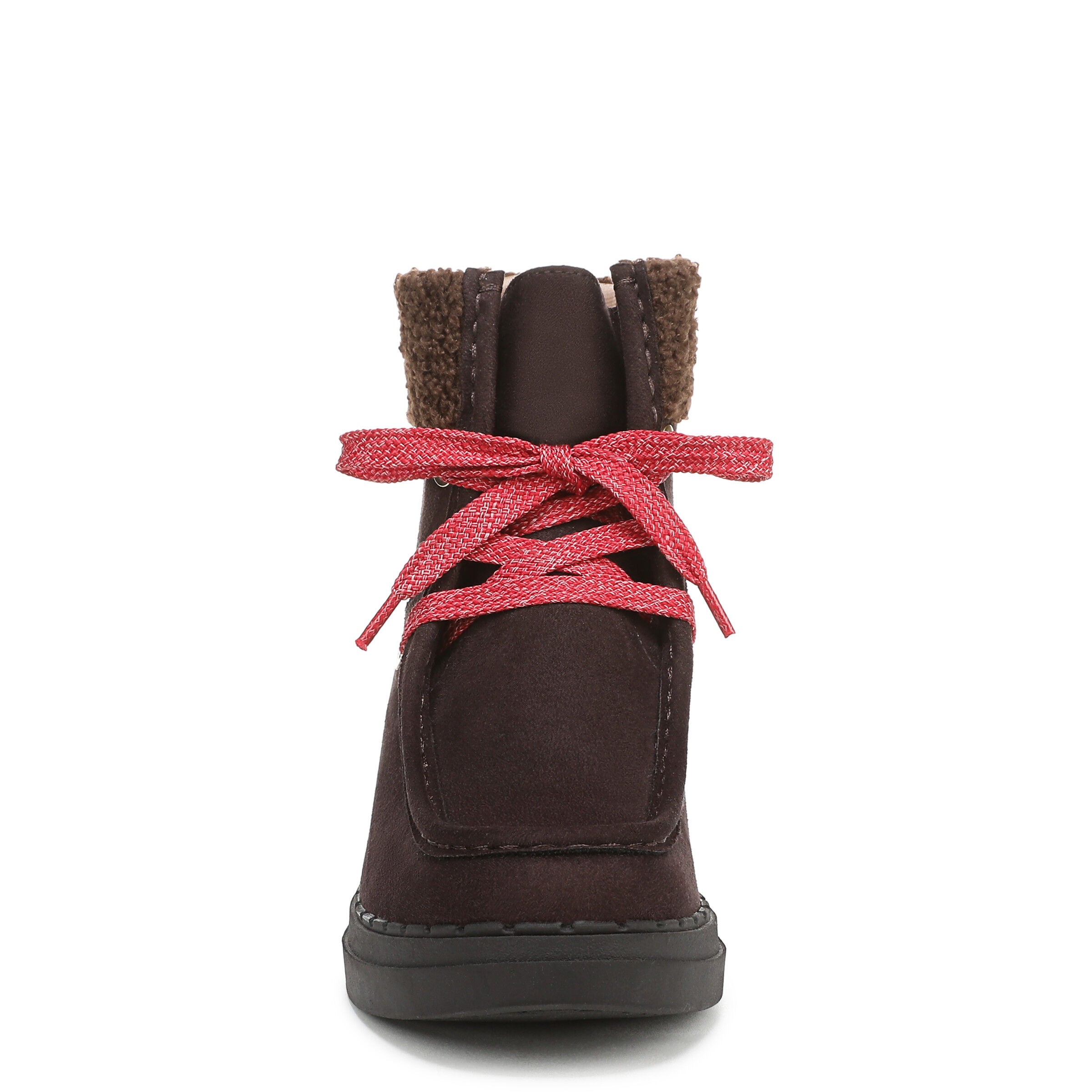 Devon Wedge Ankle Boot, DARK CHOCOLATE, alternate image number 4