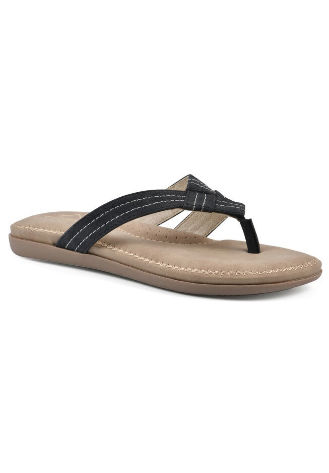 Fateful Casual Sandal, BLACK NUBUCK, hi-res image number 0