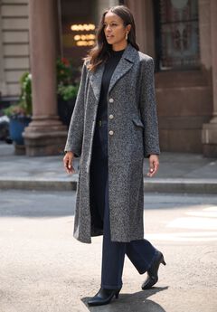 Long Tweed Coat