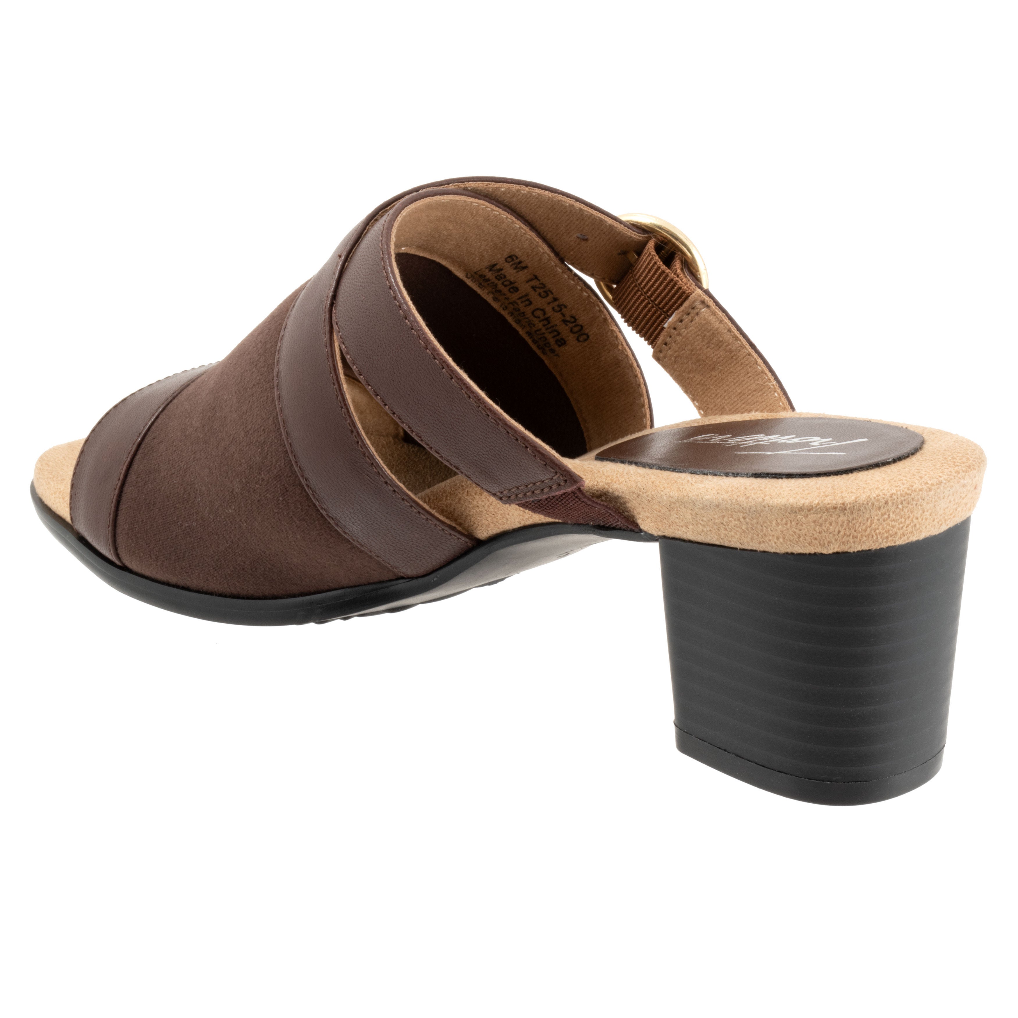 Mitzie Sandal, DARK BROWN, on-hover image number 1