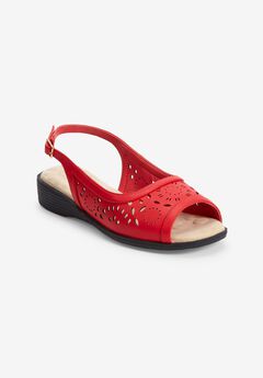 Red Slingback Shoes For Women