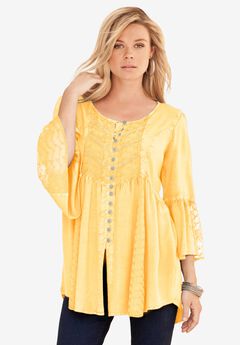 Plus Size Rayon Shirts