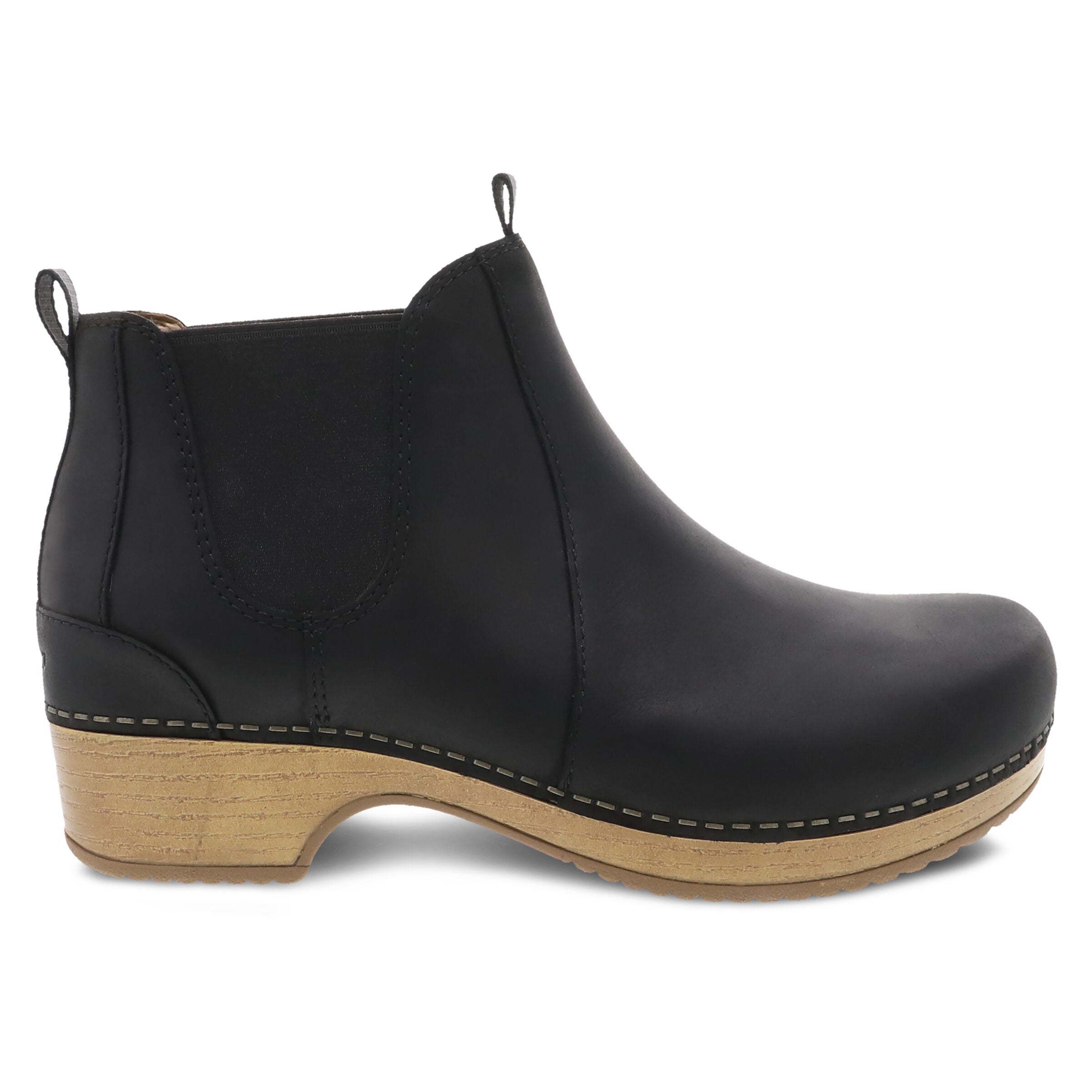 Becka Pull Up Boot, BLACK, alternate image number 4