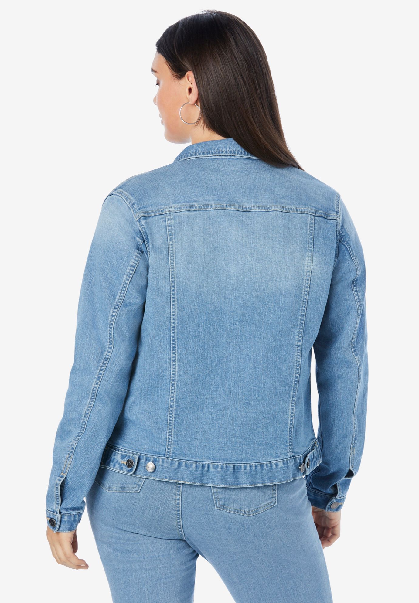 roamans denim jacket